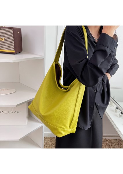 Kumral Kadın Çantaları Moda Büyük Kapasiteli Çanta Lüks Omuz Çantaları Yeni Alışveriş Tote Çanta Rahat Seyahat Paketi Tasarımcı Bayanlar Tote (Yurt Dışından) modelleri