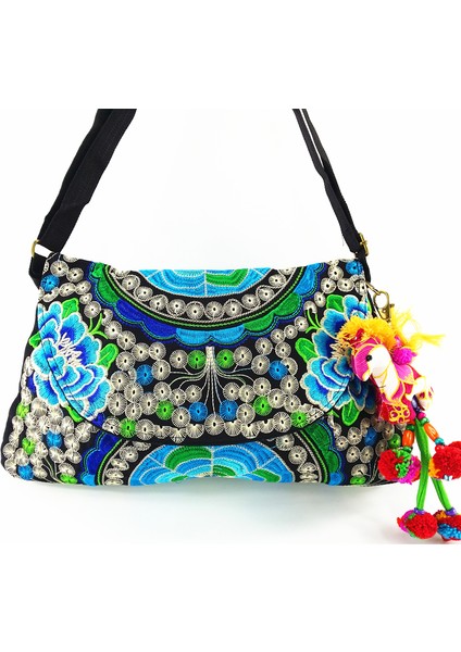 Şekil 2 1 Alana 1 Bedava Pures Ulusal Stil Işlemeli Hobos Vintage Kapak Tuval Kadın Çanta Moda Eğimli Omuz Çantaları (Yurt Dışından) fırsatları