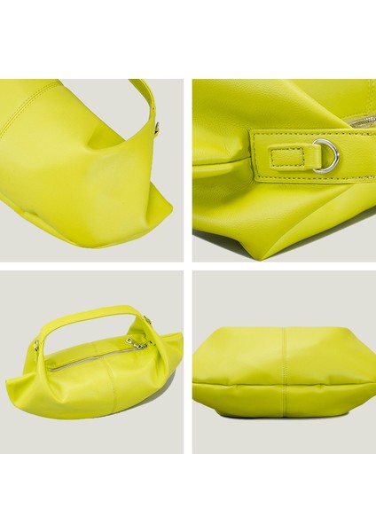 L1 Mabula Büyük Kapasiteli Kadın Tote Çanta Patchwork Şık Hobo Crossbody Çanta Rahat Basit Yumuşak Pu Deri Omuz Çantası (Yurt Dışından) indirimleri
