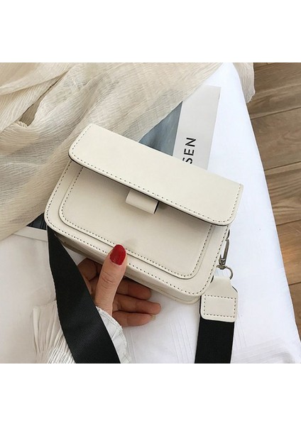 Koyu Kahverengi Kadın Çantası Retro Kahverengi Ayarlanabilir Siyah Messenger Çanta Rahat Omuz Çantaları Basit Stil Lüks Pu Deri Bayan Çanta Cüzdan (Yurt Dışından) indirimleri