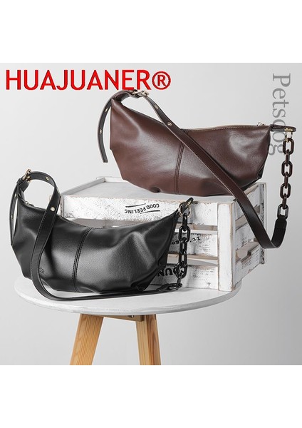Yeşil 2023 Kadın Yumuşak Deri Çanta Yüksek Kaliteli Vintage Kadınlar Için Crossbody Çanta Katı Zincirler Omuz Çantaları Kadın Ana Kesesi Yeni (Yurt Dışından) indirimleri
