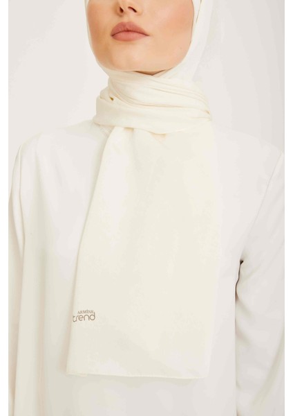 Trend J.Capri Beyaz Düz Renk Şal 8 - 100 fiyatları