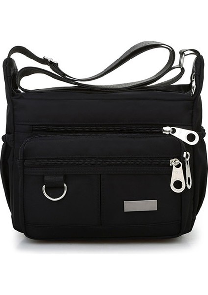 Koyu Mavi Lkeep Yeni Bayanlar Moda Su Geçirmez Oxford Tote Çanta Rahat Naylon Omuz Çantası Mumya Çanta Büyük Kapasiteli Kanvas Çanta (Yurt Dışından) fırsatları