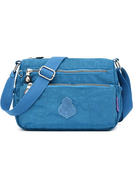 Deniz Mavisi Tegaote Yeni Postacı Çantası Kadınlar Için Su Geçirmez Naylon Çanta Kadın Omuz Çantası Bayanlar Crossbody Çanta Bolsa Ana Kesesi Femme De (Yurt Dışından)