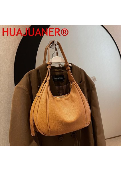 Kahverengi Yeni Bağbozumu Kadın Omuz Çantası Pu Deri Crossbody Çanta Kadın Katı Hobo Çanta Moda Çok Yönlü Kol Altında Çanta Çanta Kadınlar Için (Yurt Dışından) fiyatları