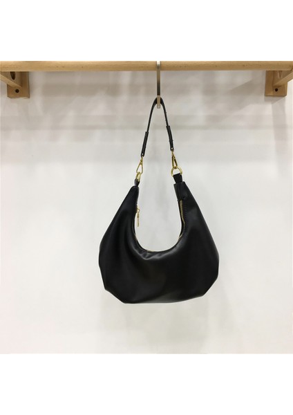 Haki Kore Tarzı Yumuşak Pu Deri Bayan Koltukaltı Çanta Şık Tasarım Pileli Hobos Omuz Çantaları Kadın Alışveriş Için Crossbody Çanta (Yurt Dışından) fırsatları
