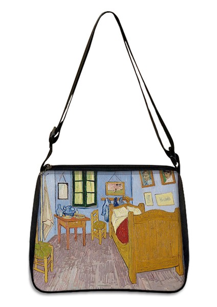 YXBVANGC13CW Van Gogh Yıldızlı Gece Kolu Çanta Retro Kadın Omuz Çantaları Bayanlar Çanta Eğlence Koltukaltı Kılıf Çanta Kadın Debriyaj (Yurt Dışından)