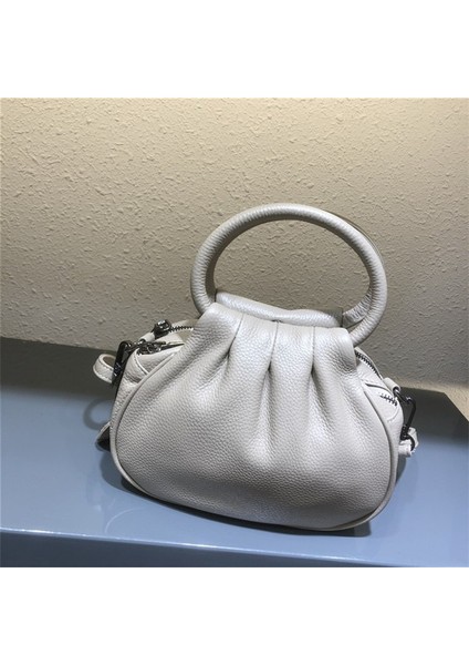 Yeni Gelmesi Kahverengi Lüks Dantelli Tasarım Dana Deri Omuz Çantaları Kadın Çantaları Için 100% Gerçek Deri Hobo Crossbody Çanta Küçük Anne Çanta (Yurt Dışından) indirimleri