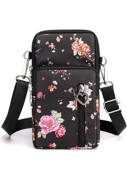 COLOR10 2022 Tüm Maç Mini Küçük Crossbody Çanta Cep Telefonu Çantası Kadın Askılı Çanta Asılı Boyun Bozuk Para Cüzdanı Dikey Çanta (Yurt Dışından)