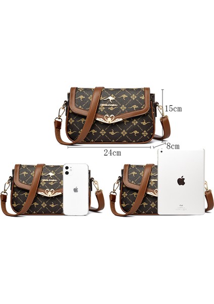 Yl Koyu Kahverengi Marka Deri Kadınlar Için Crossbody Çanta 2022 Bayanlar Lüks Tasarımcı Çanta Yüksek Kaliteli Omuz Çantası Sac Çapraz Vücut Çanta Kadın (Yurt Dışından) fırsatları