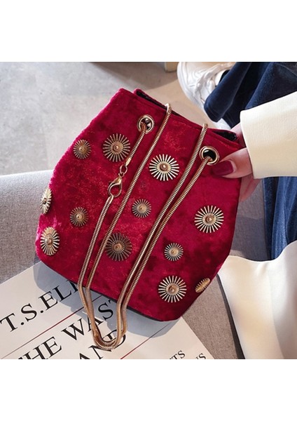 Pembe Kar Tanesi Mini Çanta Zarif Tote Crossbody Çanta Altın Zincir Omuz Askısı Küçük Çanta Kadın Alışveriş Çantası (Yurt Dışından) fiyatları