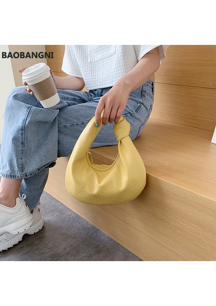 Siyah Kadınlar Vintage Tote Çanta Pu Deri Küçük Omuz Çantası Bayan Moda Subaxillary Çantalar Zarif Çanta Kız El Çantası (Yurt Dışından)