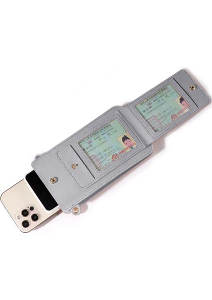 1WHITEMARBLEO Dokunmatik Ekran Cep Telefonu Çantası Kadın Crossbody Omuz Çantaları Kart Sahibinin Kadın Cüzdanları Whitemarble Baskı Düğmeler Çanta Çanta (Yurt Dışından) indirimleri