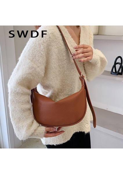 Kahve 2023 Moda Kadınlar Için Crossbody Çanta Yumuşak Pu Deri Omuz Çantaları Kadın Postacı Çantası Seyahat Hobos Çanta Çanta Kadın Çanta (Yurt Dışından) fiyatları
