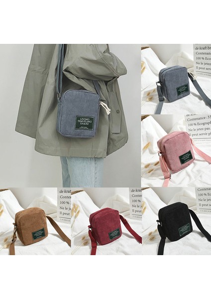 Kumral Yeni Moda Güzel Kadın Bayanlar Çanta Mini Tek Omuz Askılı Çanta Kadife Satchel Tote Çanta Telefonu Çanta (Yurt Dışından) indirimleri