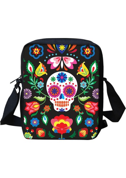 HTAF536E Kızlar Çocuklar Için Crossbody Çanta Mesaj Çanta Şeker Kafatası Çiçek Marka Tasarım Rahat Omuz Çantası Bolsitos Mujer (Yurt Dışından) fiyatları