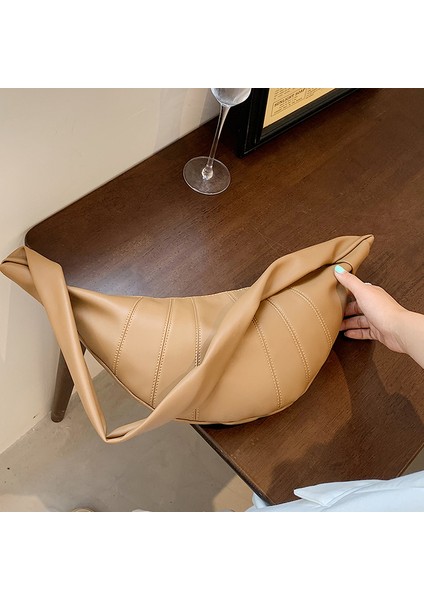 Auburn Yeni 2021 Trend Kadın Ünlü Lüks Marka Çantalar ve Omuz Çantaları Yarım Ay Crossbody Çanta (Yurt Dışından)