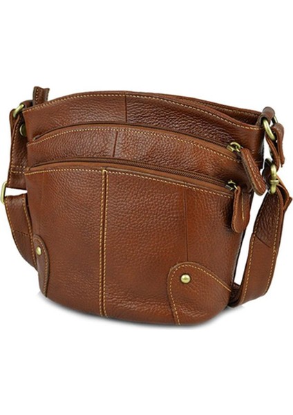 Kahve % 100% Inek Derisi Kadın Crossbody Çanta Hakiki Deri Küçük Postacı Çantası Bayanlar Için Omuz Çantası 2021 Bolsa Feminina Bolso Mujer AR01 (Yurt Dışından) fiyatları