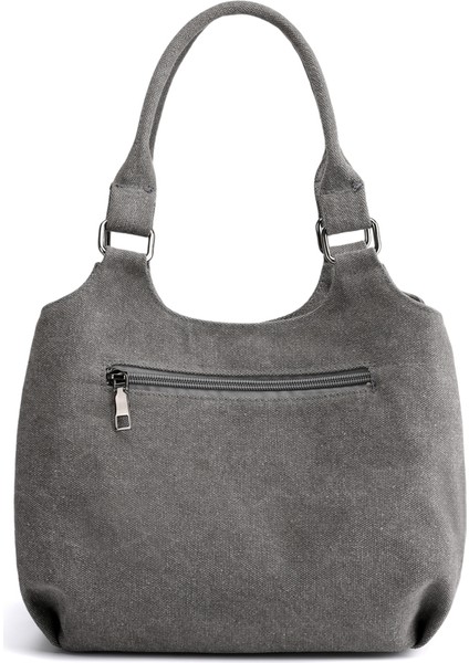 Kumral Zarif Bayanlar Hobo Omuz Çantası Kadın Çanta Tuval Üst-Kolu Çanta Messenger Çanta Kadın Tuval Crossbody Çanta Kılıf (Yurt Dışından)