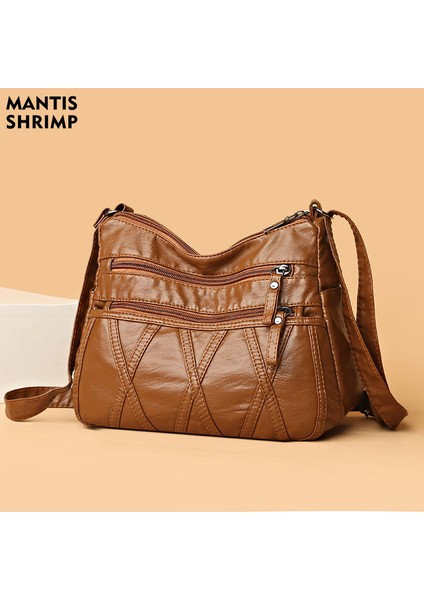 Kadınlar Için Siyah Çanta Klasik Yumuşak Pu Deri Çanta Marka Kadın Omuz Çantaları Çoklu Cep Paketi Bayanlar Günlük Crossbody Messenger (Yurt Dışından) fiyatları