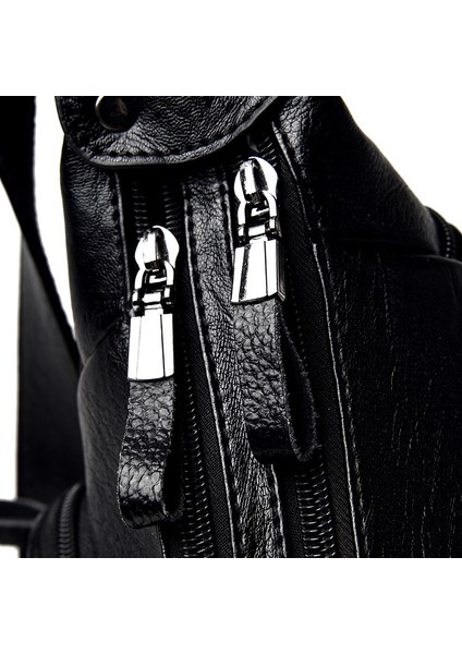 Deniz Mavisi Kadın Çantaları Orta Yaşlı Için Hediye Kaliteli Pu Deri Çanta Vintage Hobos Çok Yönlü Günlük Kadın Crossbody Messenger Omuz Çantası (Yurt Dışından) indirimleri