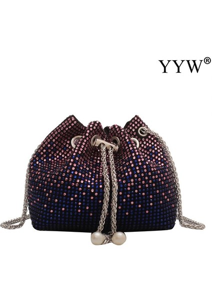 Kırmızı Moda Kadın Kova Çanta Omuz Çantası Crossbody Çanta Düğün Akşam Parti Çanta Kız Çanta Kadın Kızlar Günü Manşonlar Bolsos (Yurt Dışından) fiyatları