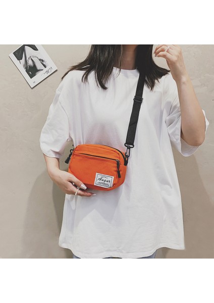 G Kadın Çantası Unisex Fanny Crossbody Çanta Rahat Düz Renk Eğilim Kare Omuz Paketi Harajuku Kore Tarzı Çanta Poşet Hediye (Yurt Dışından) fırsatları