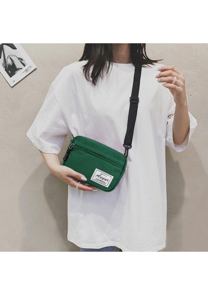 G Kadın Çantası Unisex Fanny Crossbody Çanta Rahat Düz Renk Eğilim Kare Omuz Paketi Harajuku Kore Tarzı Çanta Poşet Hediye (Yurt Dışından) indirimleri