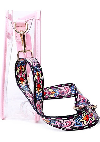 Siyah Şeffaf Kadınlar Için Crossbody Çanta Şeker Renk Moda Kare Omuz Askılı Çanta Pvc Jöle Küçük Tote Çanta (Yurt Dışından) indirimleri