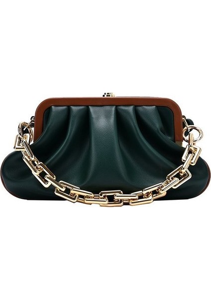 Yeşil Yeni Zincirli Çanta Moda Çantalar ve Çantalar Kadınlar Için Lüks Tasarımcı Çantaları 2020 Lüks Çanta Omuz Çantası Crossbody Çanta (Yurt Dışından)