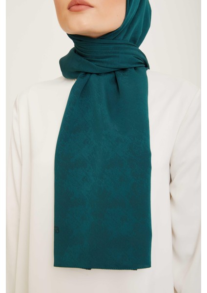 Trend J.Capri Zümrüt Yeşili Düz Renk Şal 8 - 123 fiyatları