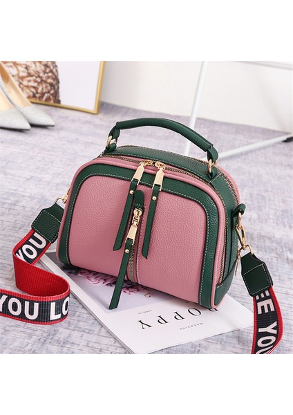 Kauçuk Tozu Yıngpeı Kadın Mesaj Çanta Marka Kadın Çanta Çanta Moda Mini Çanta Genç Kızlar Için Payetli Kilit Hediyeler (Yurt Dışından)