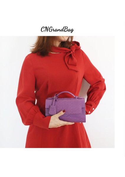 Yılan Haki Sıcak Satış Bayan Çanta Özelleştirilmiş Kadın Omuz Çantası Zincir Çanta Tasarım Crossbody Çanta Kız Moda Yılan Desen Pembe Çanta (Yurt Dışından) fırsatları