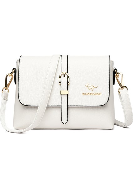 Fildişi Kaliteli Pu Deri Lüks Cüzdanlar ve Çantalar Kadın Çanta Tasarımcısı Kadınlar Için Çok Cep Crossbody Omuz Çantaları 2022 Sac (Yurt Dışından)