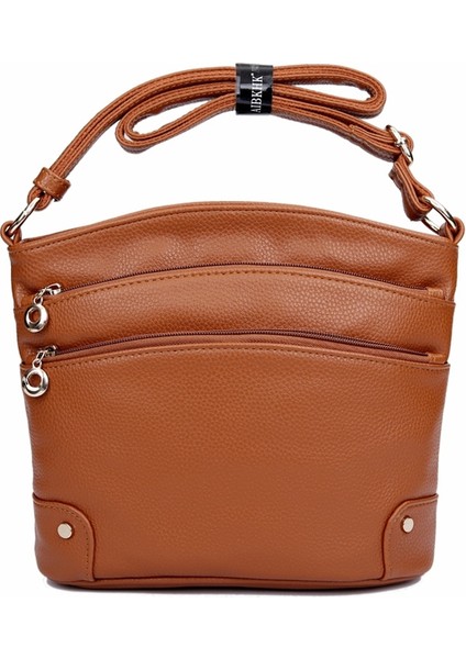 Haki Yüksek Kaliteli Hakiki Deri Kadın Crossbody Postacı Çantası Kadınlar Için Omuzdan Askili Çanta Bayanlar Tote Çanta Vintage Bolsas Femininas (Yurt Dışından) modelleri