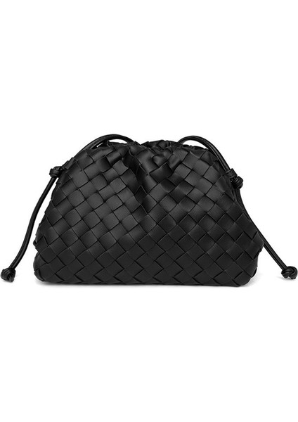 Şarap Kırmızısı Yüksek Kaliteli Örgü Kadın Lüks Çanta Kadın Trend Basit Crossbody Omuz Çantası Kadın 2022 Marka Tasarımcısı Bayan Debriyaj Çanta (Yurt Dışından)