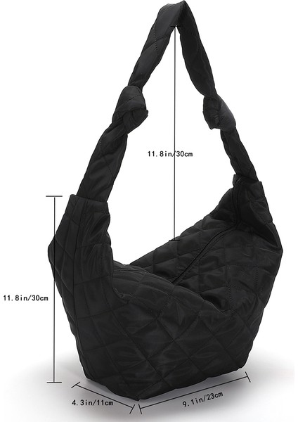 Mor Moda Kadın Aşağı Çanta Uzay Yastıklı Hobo Çanta Kadın Marka Tasarım Çanta Omuz Çantaları Naylon Kapitone Rahat Bayan Tote Çanta (Yurt Dışından) fırsatları