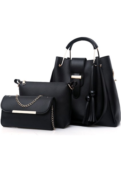 Zong 3 Parça Set Kompozit Çanta Yüksek Kaliteli Pu Deri Kadın Çanta Bayanlar Moda Küçük Omuz Crossbody Çanta Ana Kesesi E268 (Yurt Dışından) indirimleri