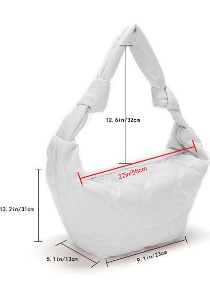Bej 2022 Yeni Pamuk Yastıklı Kapitone Çanta Kadın Pu Deri Tek Omuz Çantası Düğme Düğüm Lüks Designe Kadın Tote Hobo Çanta Çanta (Yurt Dışından) fiyatları