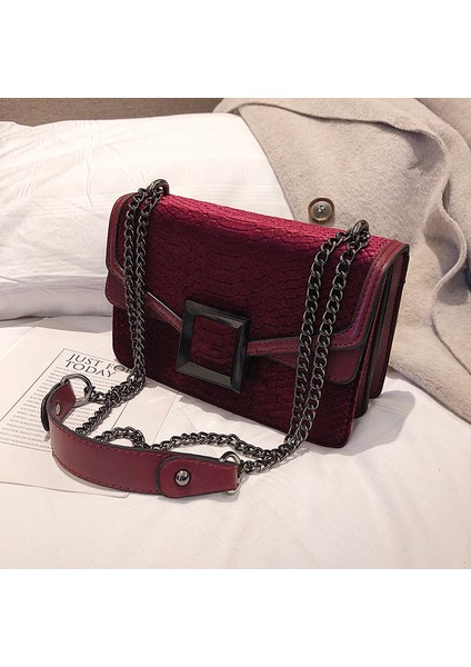 Yeşil 2022 Moda Yılan Derisi Kadife Omuz Messenger Crossbody Çanta Kadın Çanta Vintage Bayanlar Debriyaj Rahat Kılıf Kadın Çanta (Yurt Dışından) fiyatları
