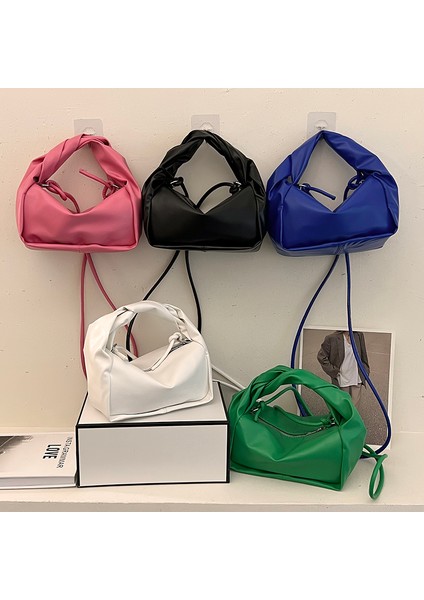 Pembe Moda Hobo Çanta Kadınlar Için Pileli Çanta Mor Pu Deri Omuz Crossbody Çanta Küçük Bayanlar Yumuşak Kolu Tote Debriyaj Çanta (Yurt Dışından) indirimleri