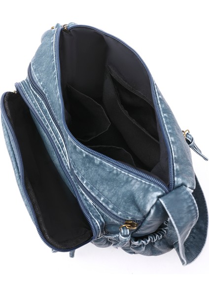 Auburn Kadın Çantası Siyah Kadın Postacı Çantası Yumuşak Yıkanmış Pu Deri Crossbody Çanta Kadın Çanta Vintage Omuz Hobos Tasarımcı (Yurt Dışından) fiyatları