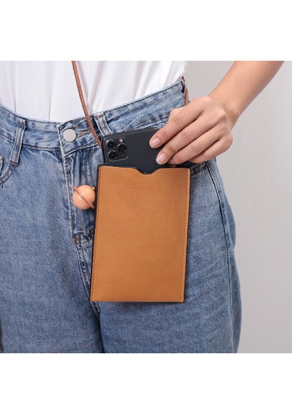 Kahverengi Jogujos Kadınlar Küçük Boy Sevimli Cep Telefonu Çantası Kız Için Hakiki Deri Moda Günlük Cep Telefonu Messenger Mini Bolsa Femle 2022 (Yurt Dışından) fırsatları