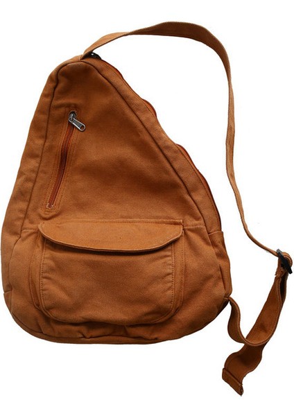 Kahverengi 2023 Kadın Omuz Askılı Çanta Tuval Crossbody Yeni Trend Moda Kadın Çantası Düz Renk Yüksek Kaliteli Bayanlar Göğüs Çantası (Yurt Dışından)