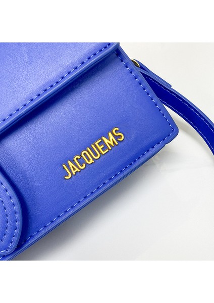 Gök Mavisi Jacquems Çanta Hakiki Deri Çanta 2023 Trendi Birinci Sınıf Marka Çantalar Lüks Tasarımcı Crossbody Bez Çantalar Kadın Omuz Çantası (Yurt Dışından) fırsatları