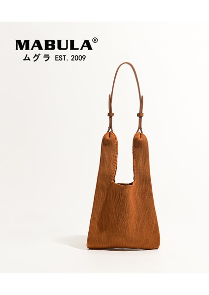 Küçük Mabula Saf Renk Pamuk Örgü Omuz Çantası Kadınlar Için Çıkarılabilir Deri Kayış Hobo Crossbody Çanta Kış Şık Tote Çanta (Yurt Dışından) fiyatları
