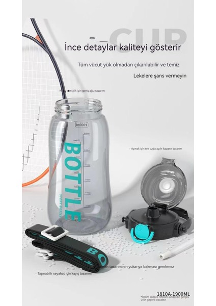 Büyük Kapasiteli Su Bardakları, Hasır Bardaklar, Spor Plastik Su Şişeleri (Yurt Dışından) modelleri