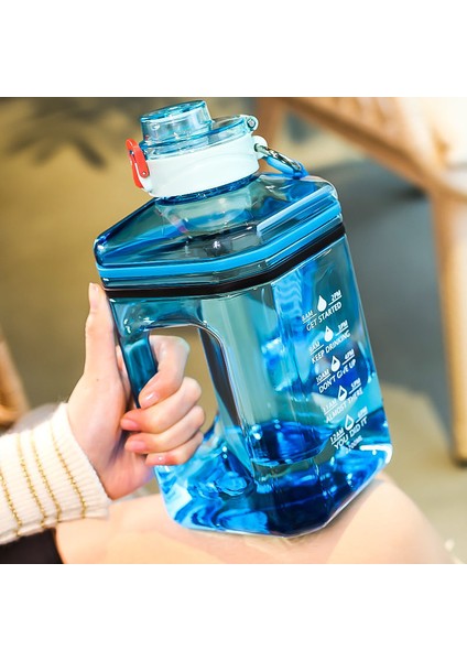 Fitness Su Isıtıcısı 2.2l, Spor Tencere, Büyük Kapasiteli Kova Bardak (Yurt Dışından)