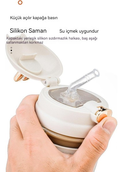 Sevimli Tavşan Samanı Cam, Sevimli Tavşan Kulakları Taşınabilir Bardak, Ofis Kahve Içecek Bardağı (Yurt Dışından) fiyatları