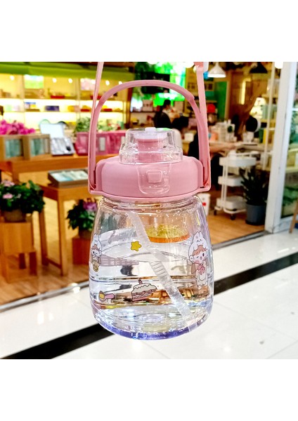 Büyük Kapasiteli Göbek Su Bardağı, Öğrenci Pipetli Bardak, Çocuk Plastik Bardak Su Isıtıcısı, Hediyelik Bardak (Yurt Dışından)